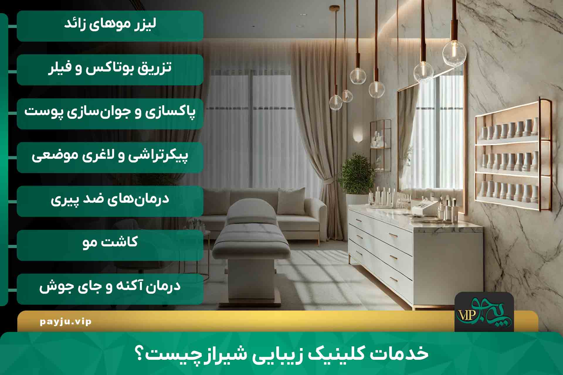 خدمات کلینیک های زیبایی در شیراز چیست؟