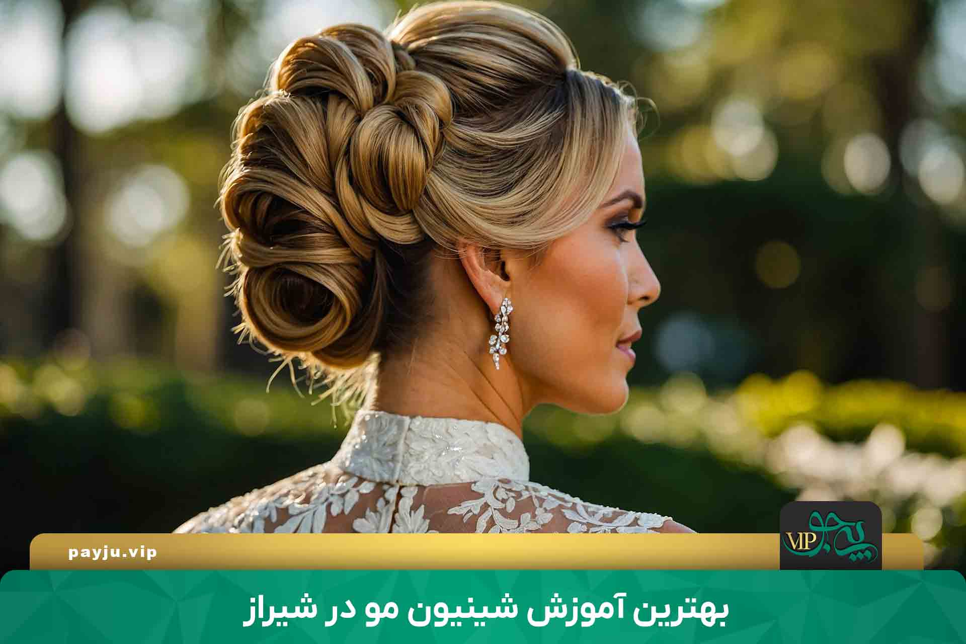 آموزش شینیون مو در شیراز