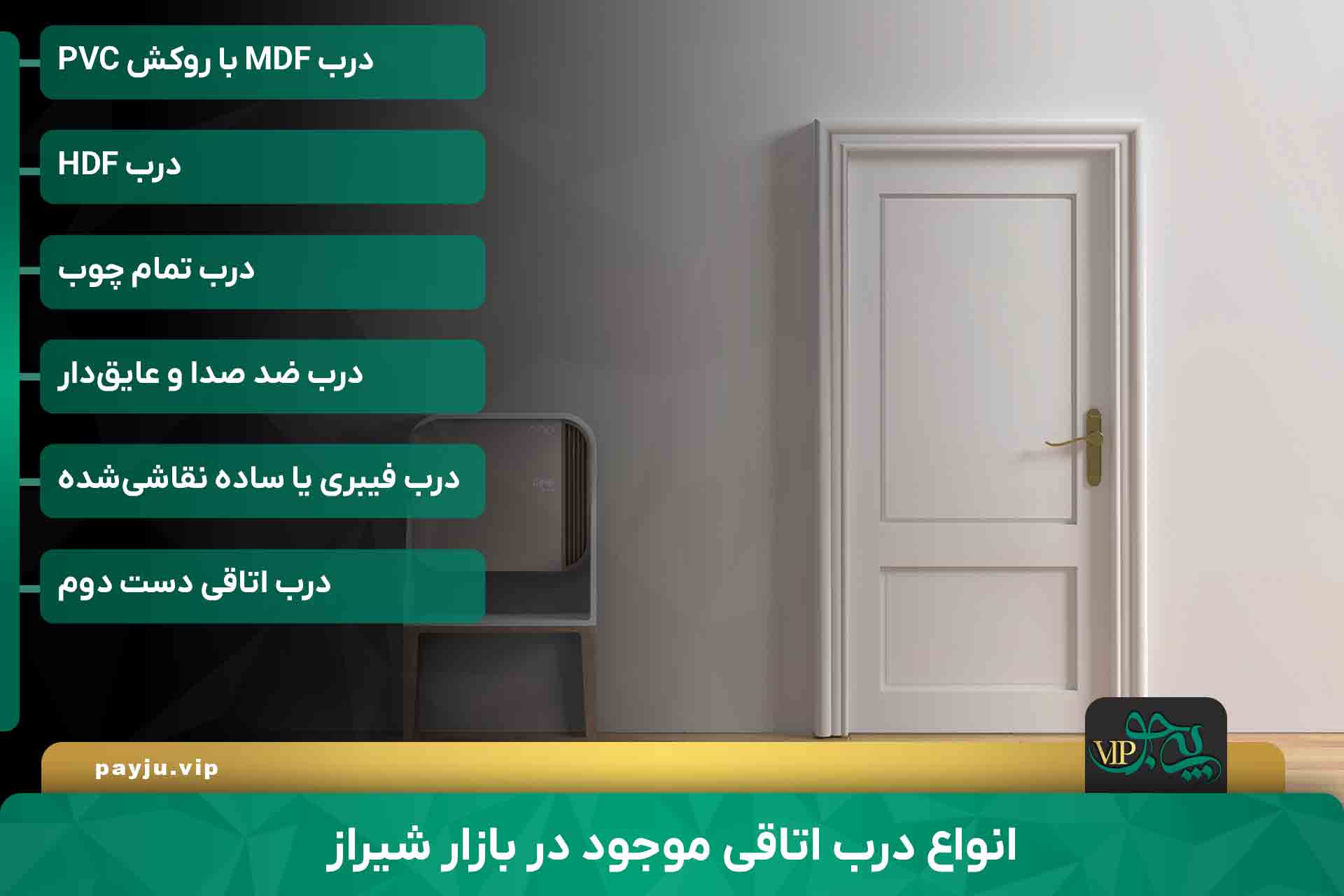 بهترین مرکز فروش درب اتاق در شیراز