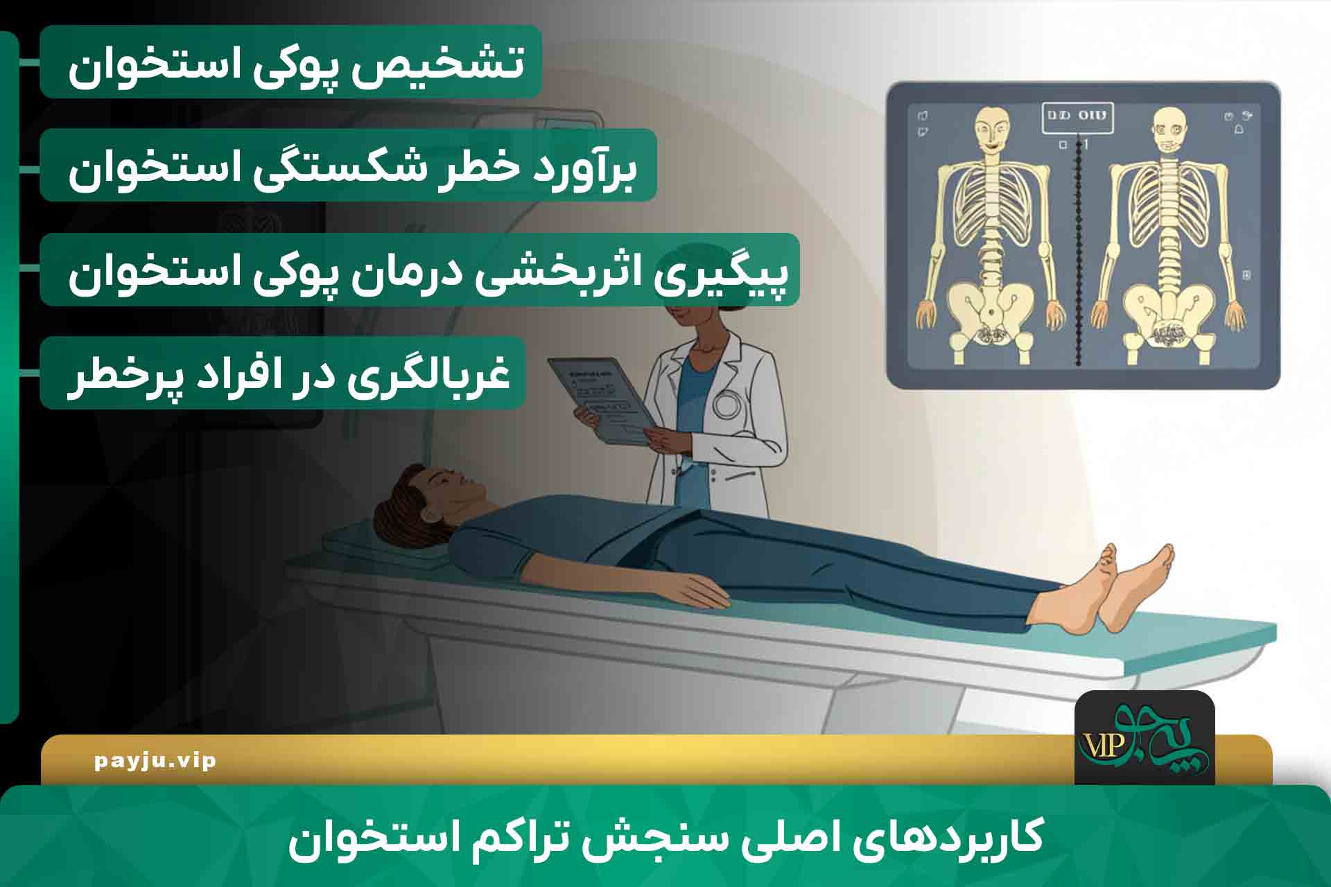 بهترین مرکز سنجش تراکم استخوان در شیراز